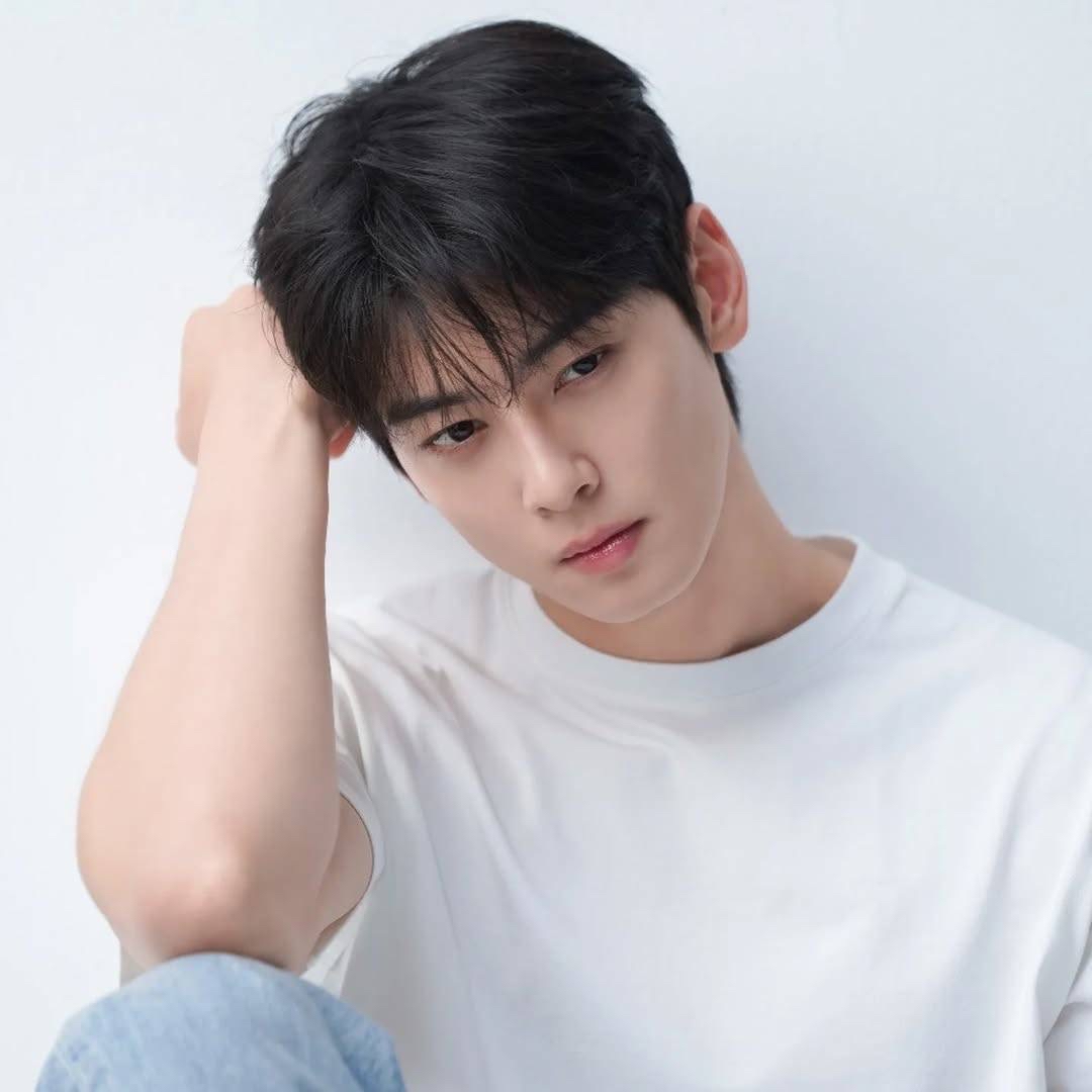 A moment captured by a fan of Cha Eunwoo