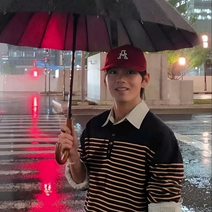A moment captured by a fan of Kim Taehyung (V)