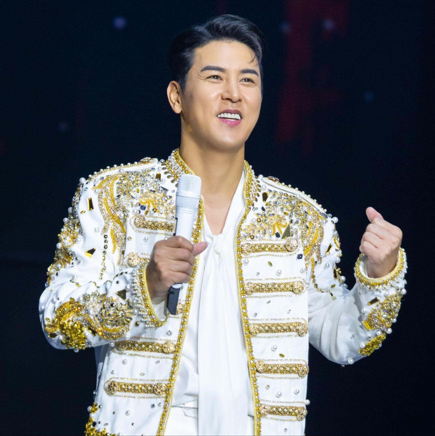 粉絲拍下的張民好瞬間