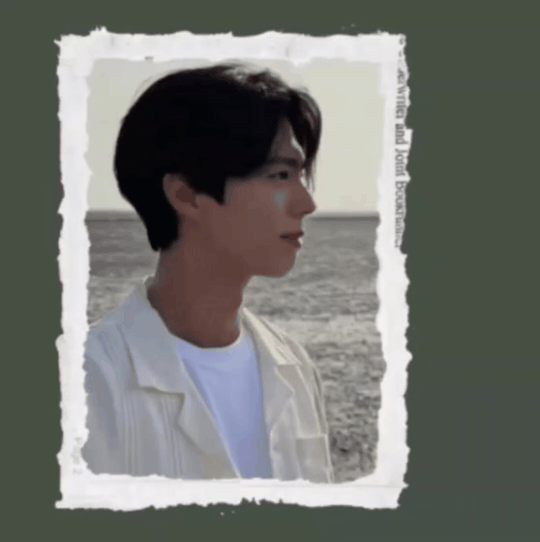 Behind-the-scenes cut of Park Bogum