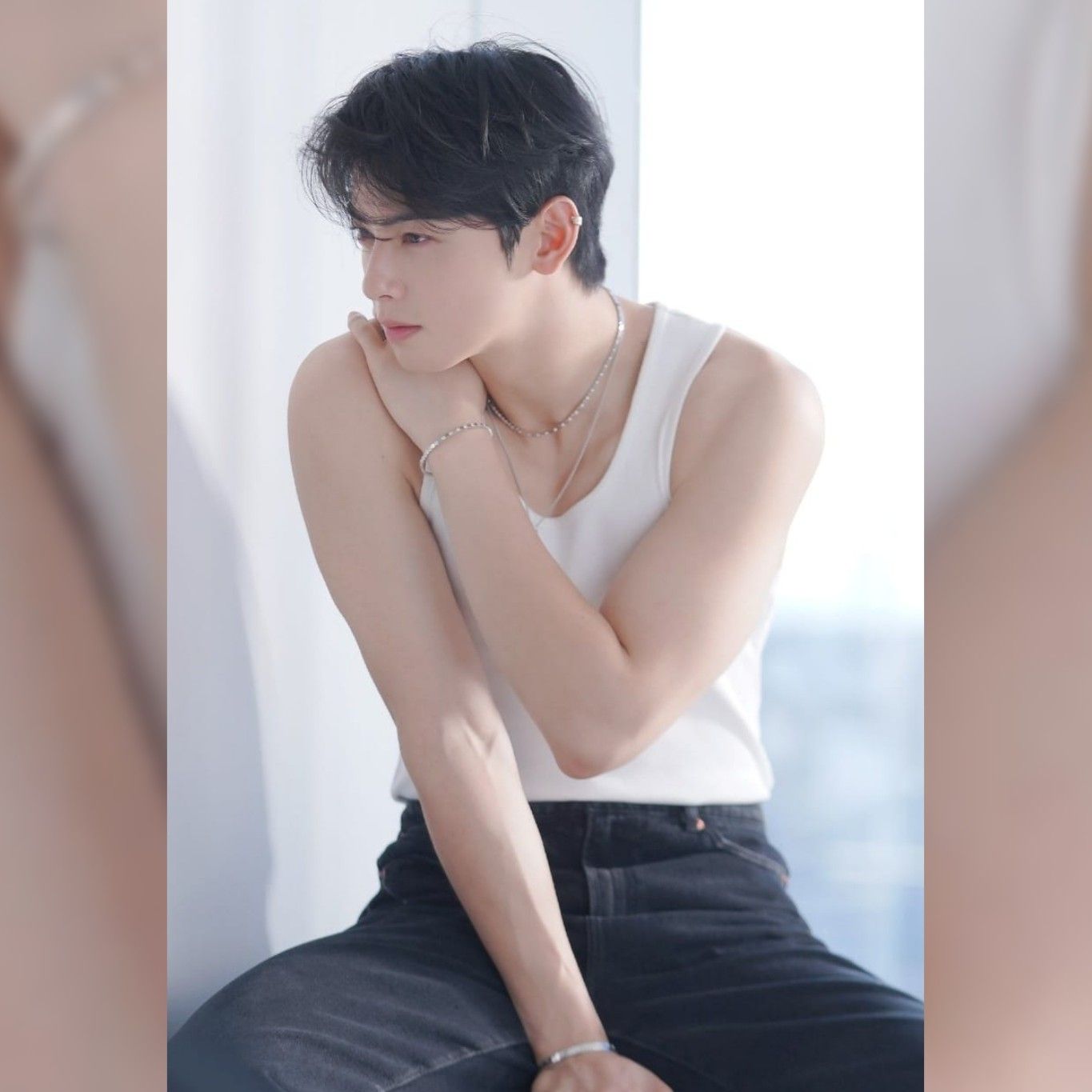 粉丝拍下的车银优瞬间