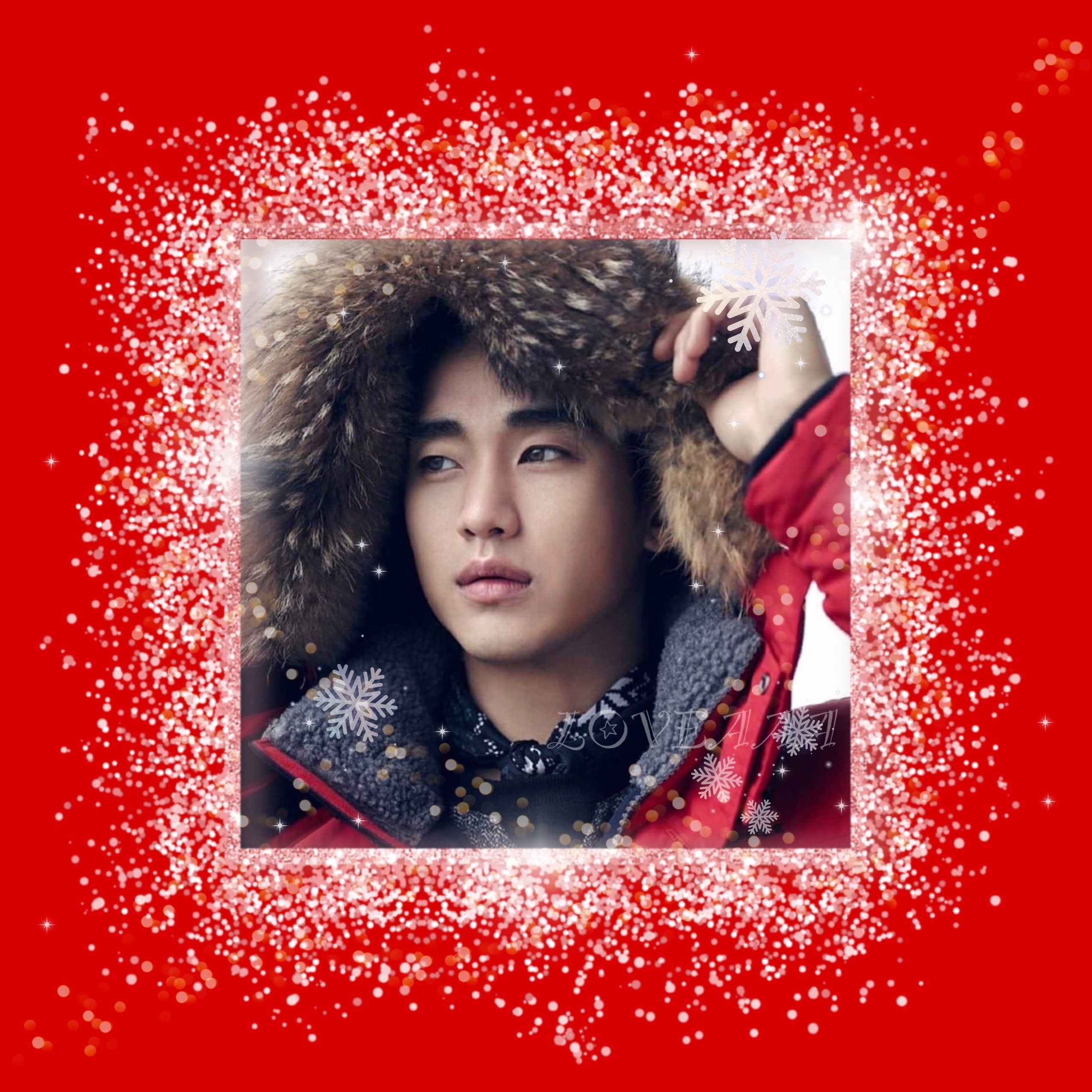 粉丝拍下的金秀贤瞬间