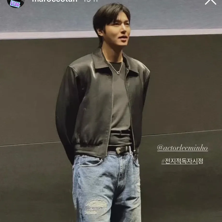 A moment captured by a fan of Lee Minho