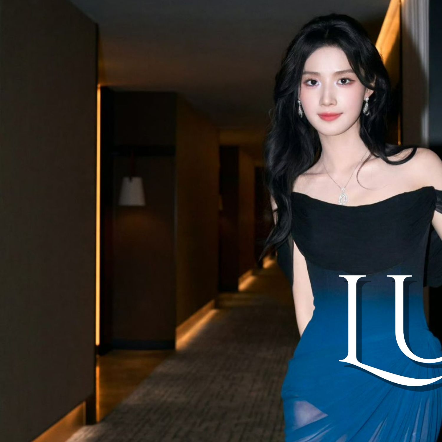 A moment captured by a fan of Lu Yuxiao