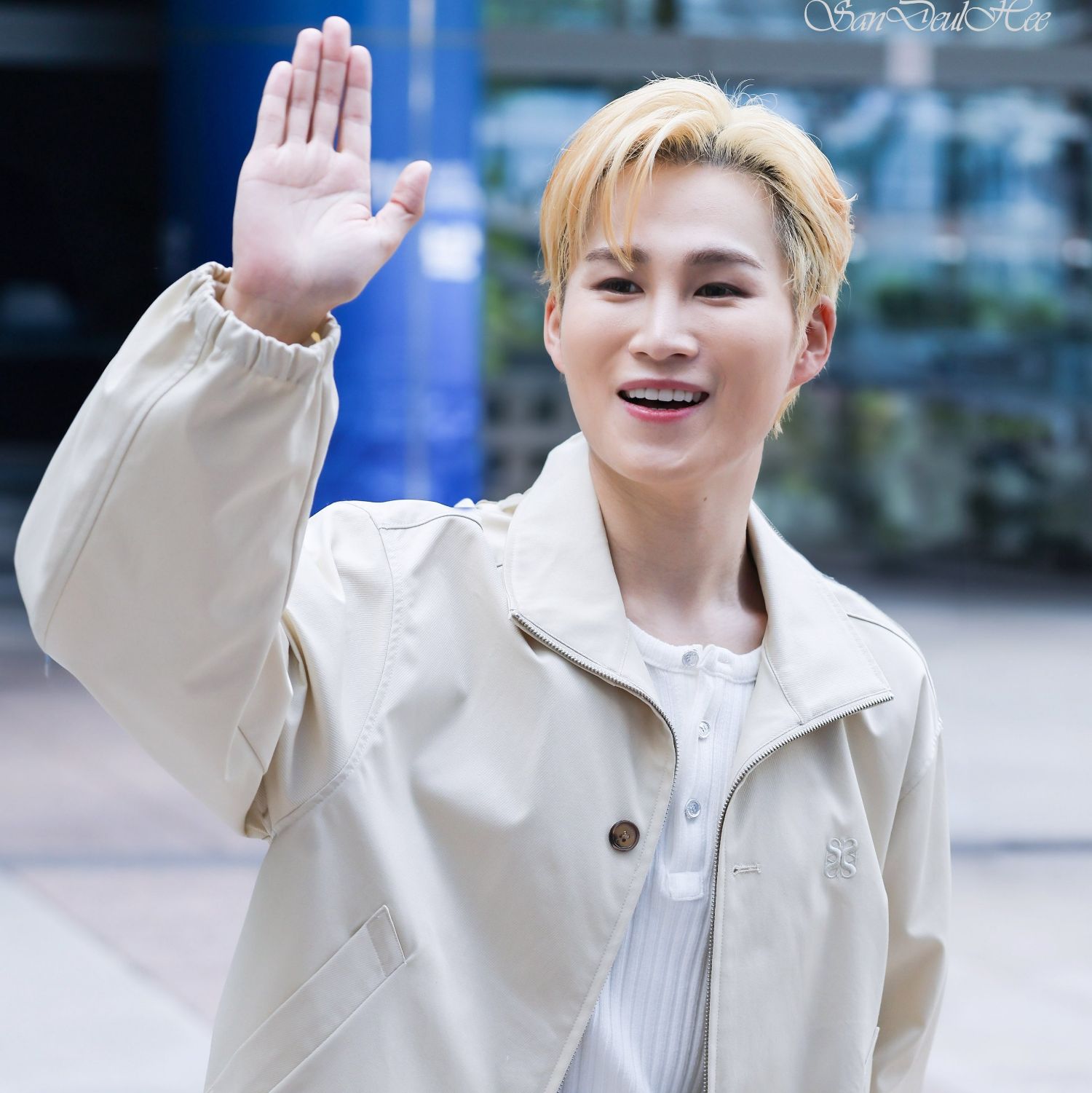 粉絲拍下的金熙栽瞬間