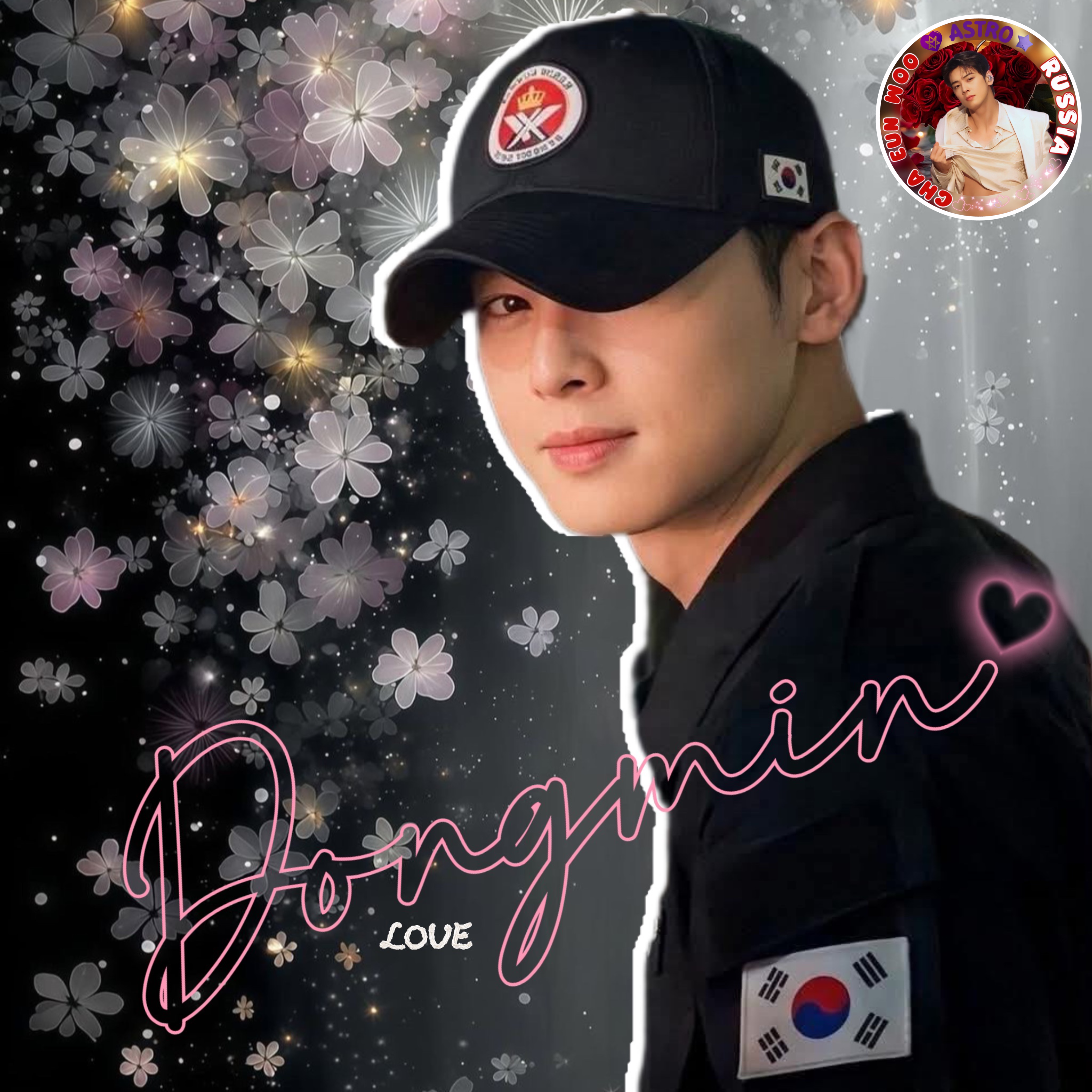 Behind-the-scenes cut of Cha Eunwoo