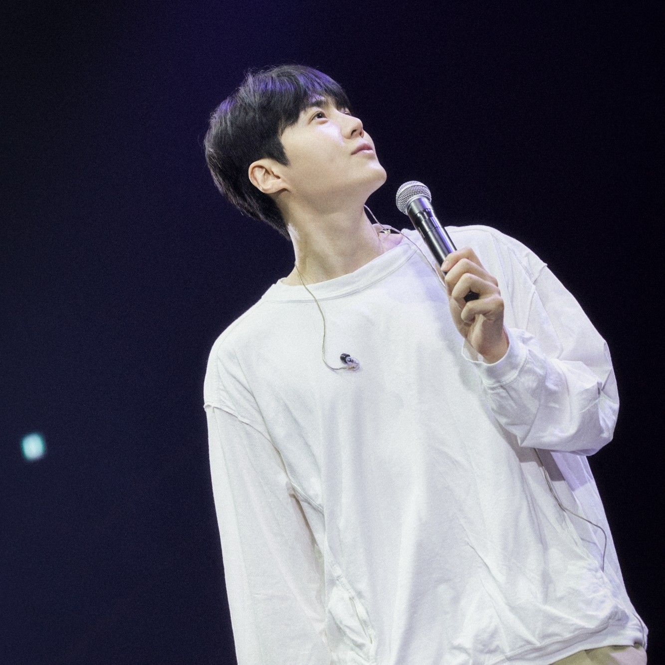 A moment captured by a fan of Kim Seonho