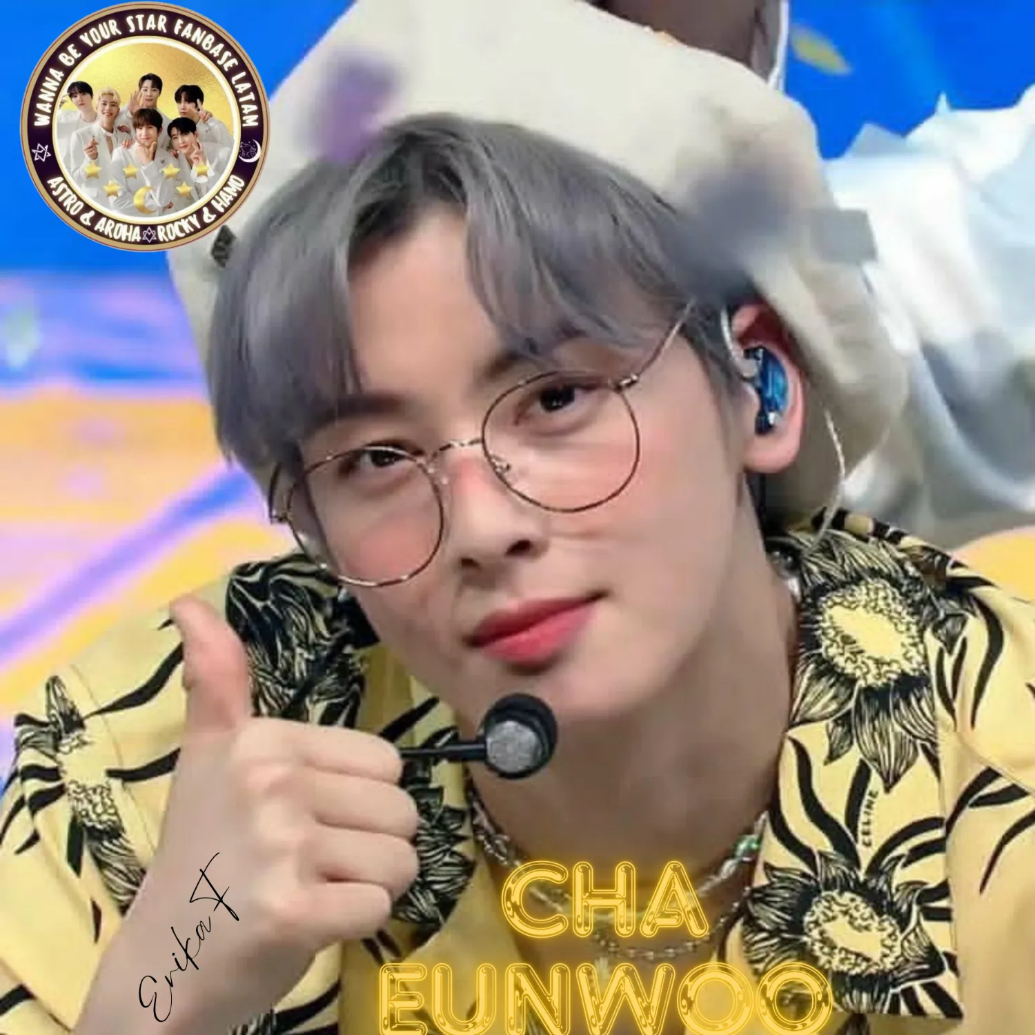 Recent activity shot of Cha Eunwoo