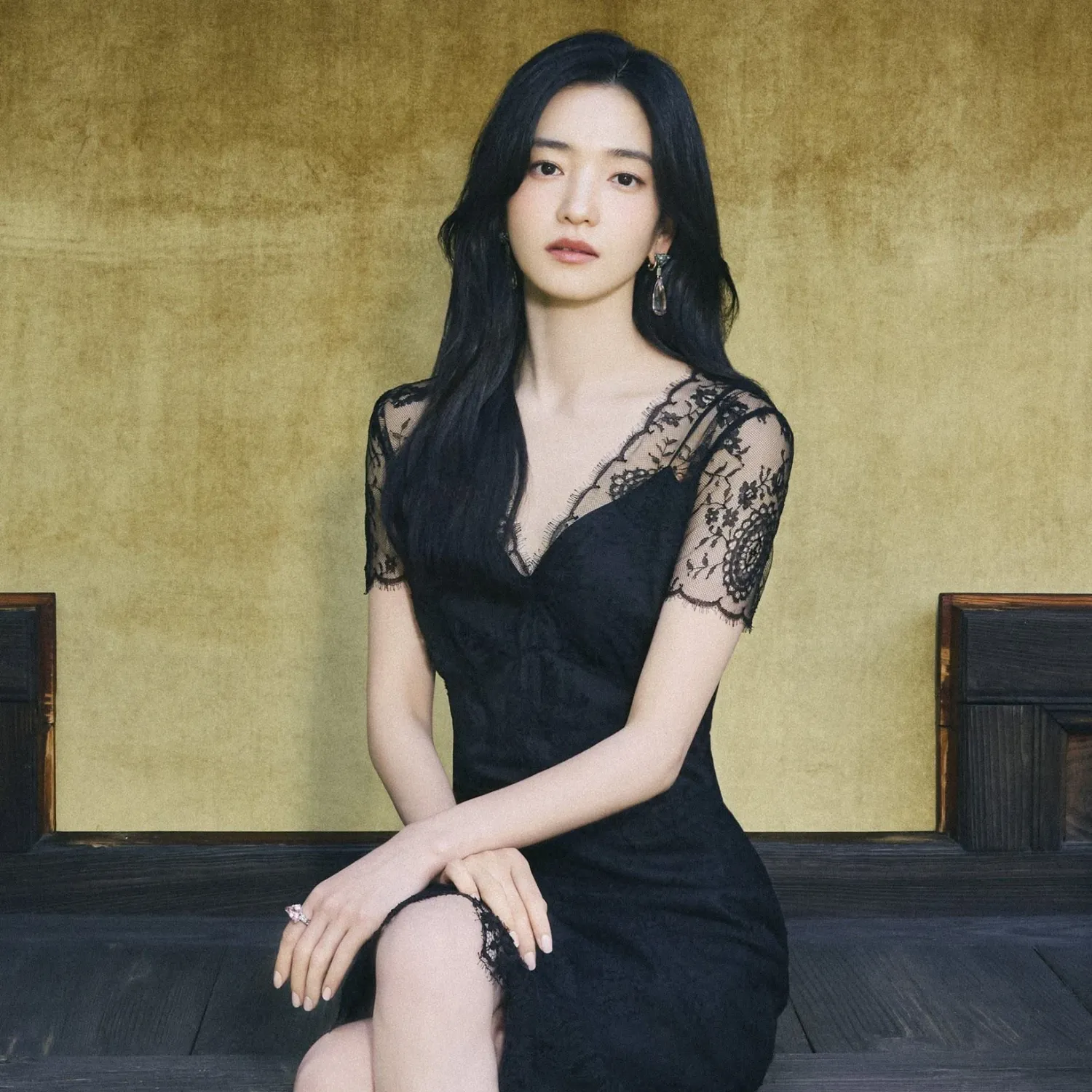 Behind-the-scenes cut of Kim Taeri