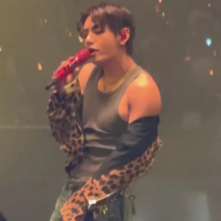 Recent activity shot of Kim Taehyung (V)