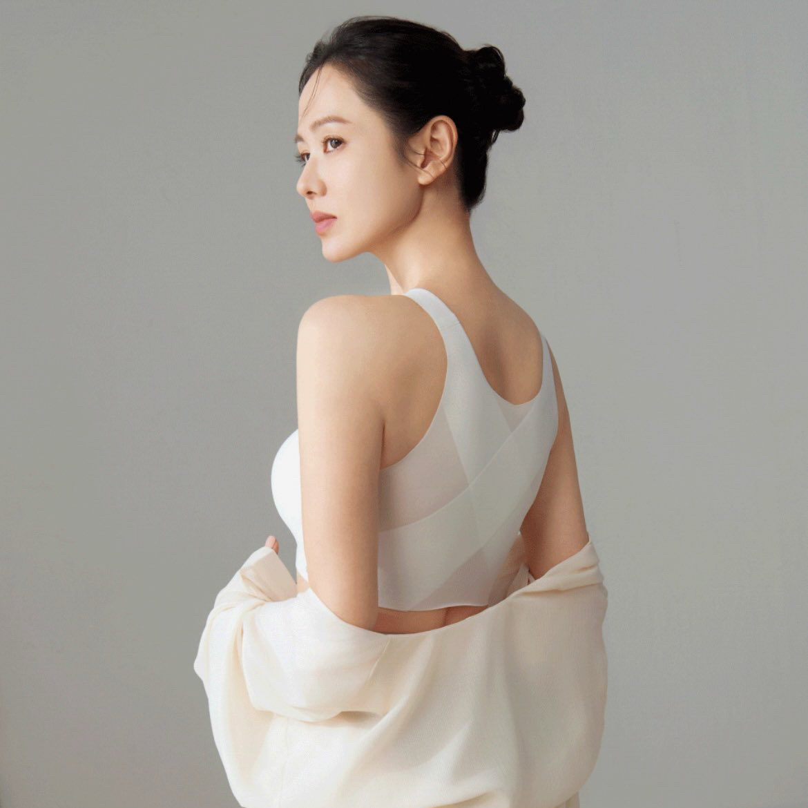 Momen yang diabadikan oleh penggemar Son Yejin