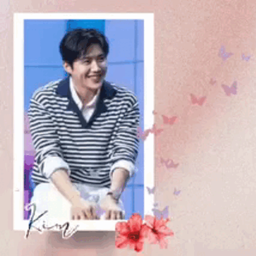 A moment captured by a fan of Kim Seonho