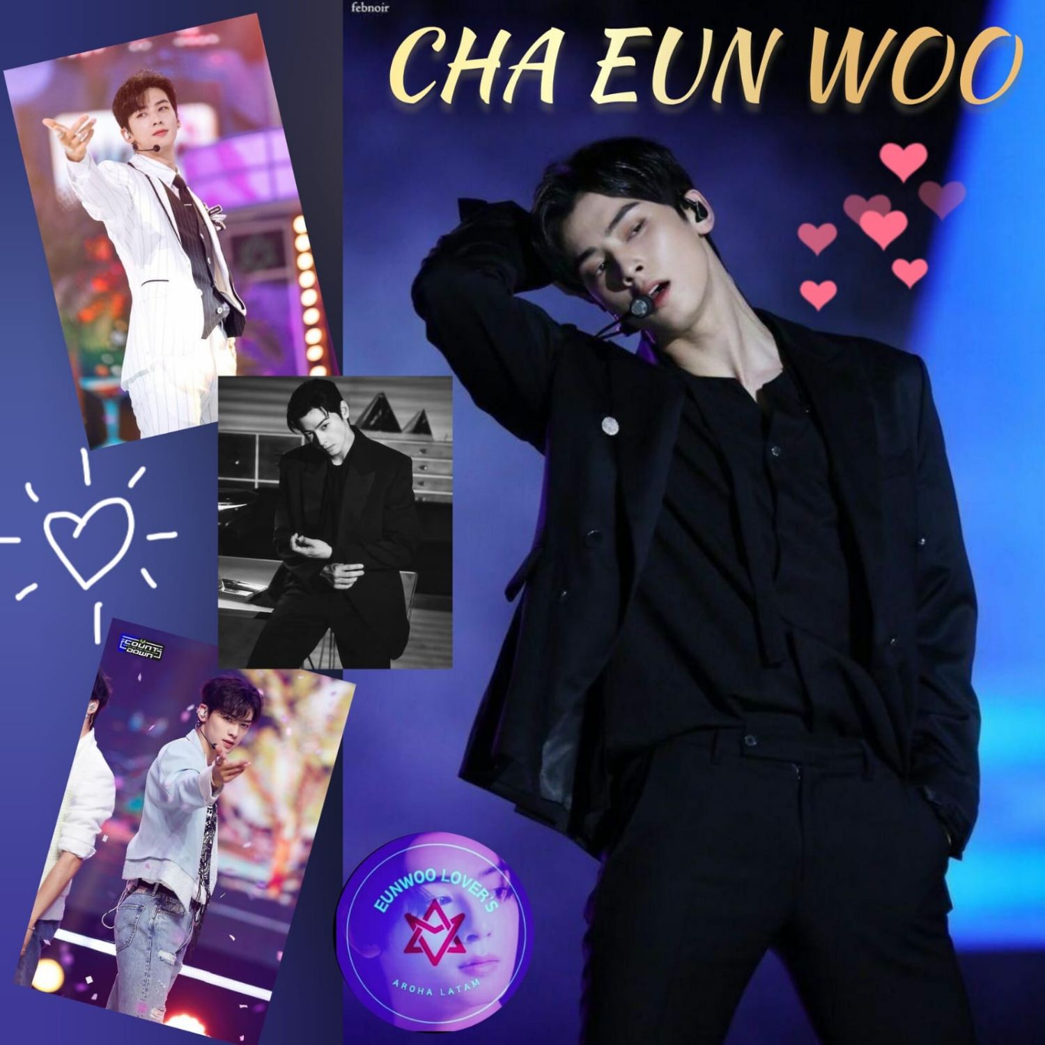 Recent activity shot of Cha Eunwoo