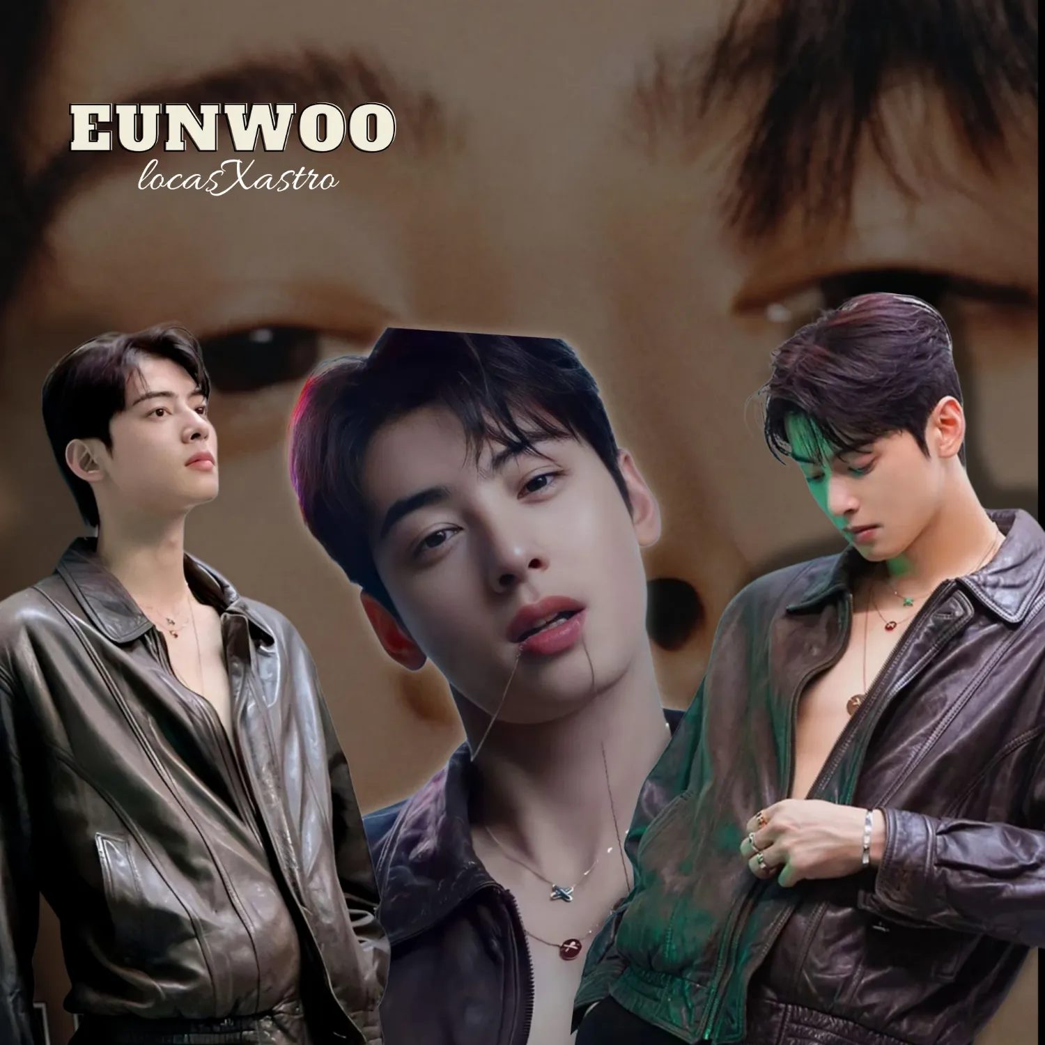 Behind-the-scenes cut of Cha Eunwoo
