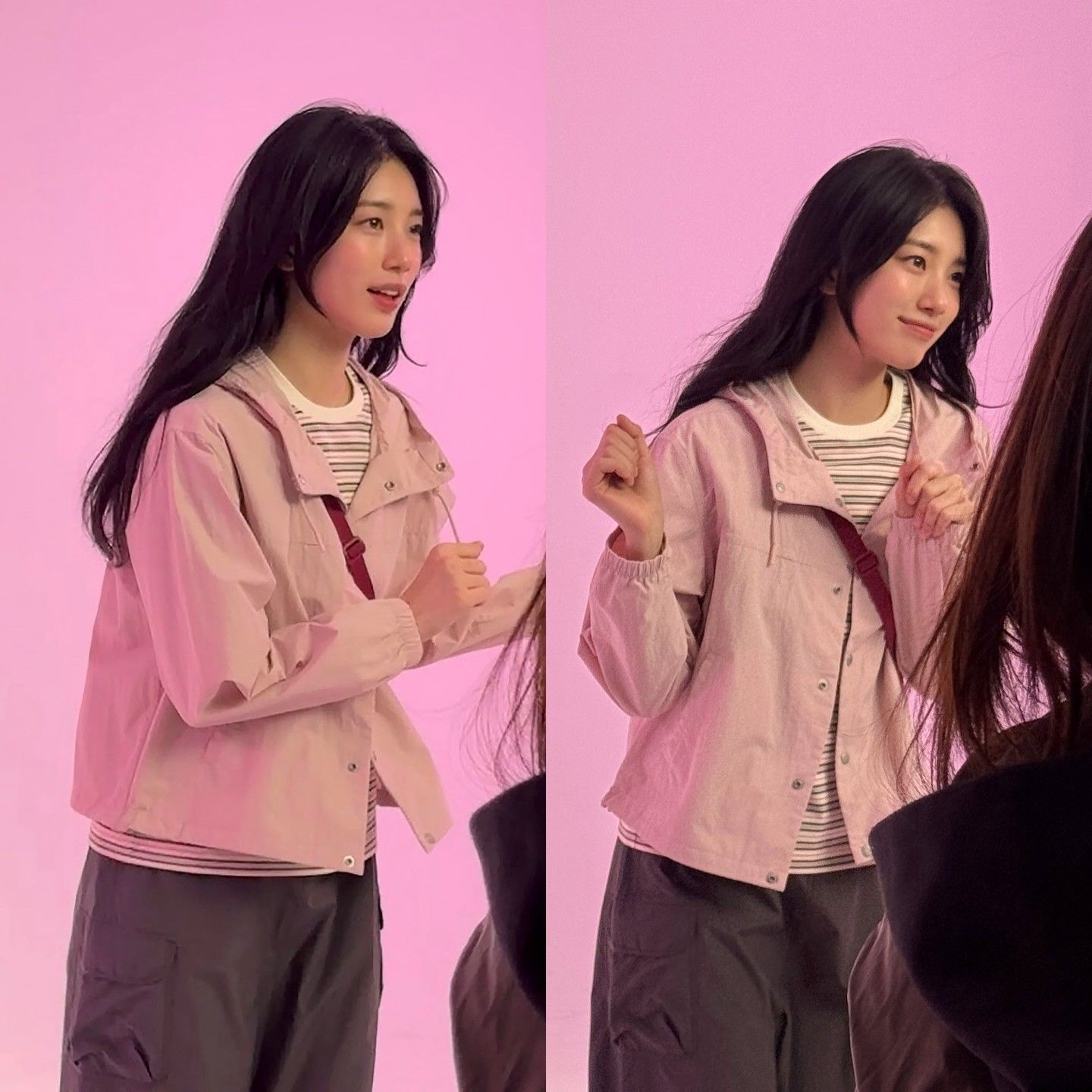 A moment captured by a fan of Bae Suzy