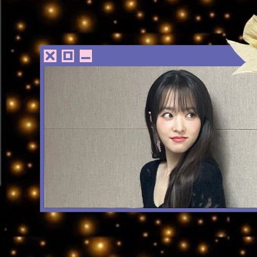 Behind-the-scenes cut of Park Boyoung