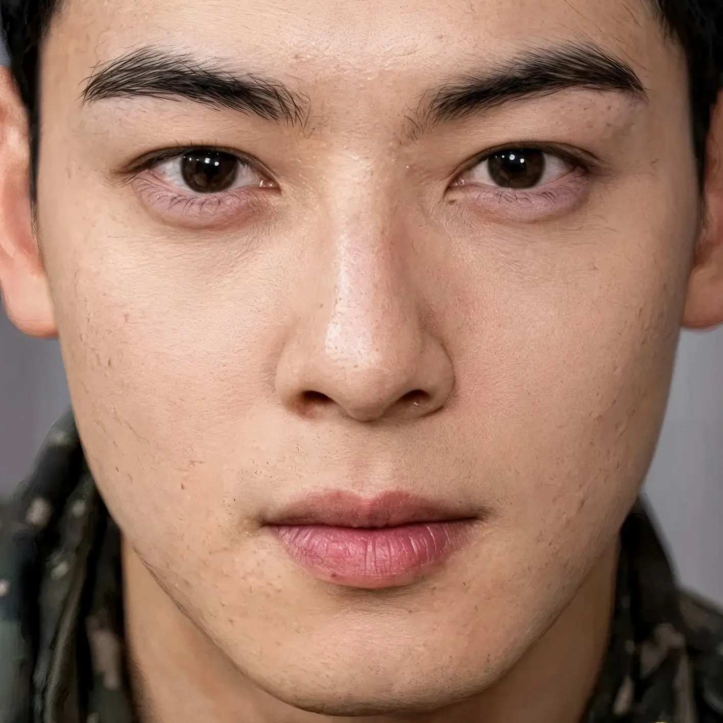 Behind-the-scenes cut of Cha Eunwoo