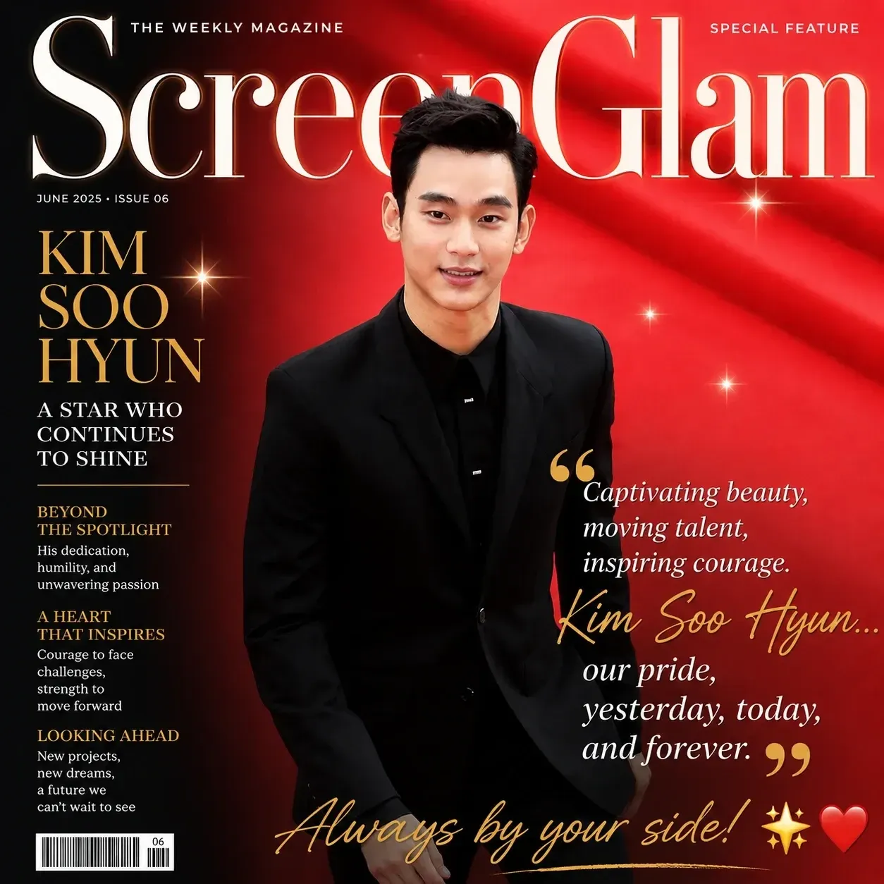 Behind-the-scenes cut of Kim Soohyun