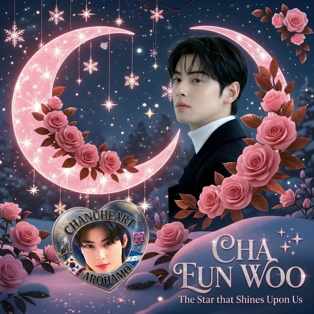 Behind-the-scenes cut of Cha Eunwoo