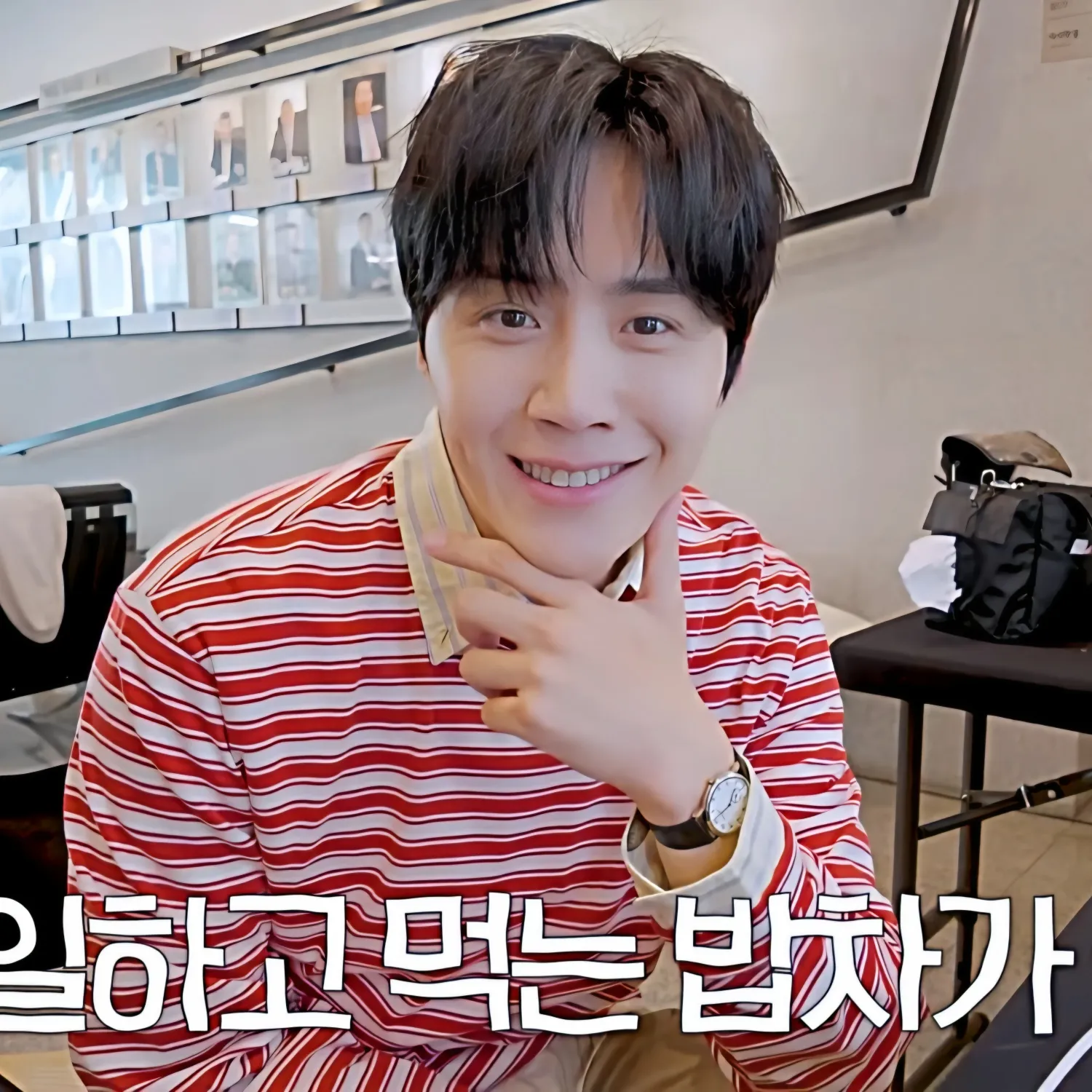 Behind-the-scenes cut of Kim Seonho