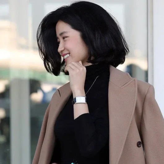 Behind-the-scenes cut of Kim Taeri