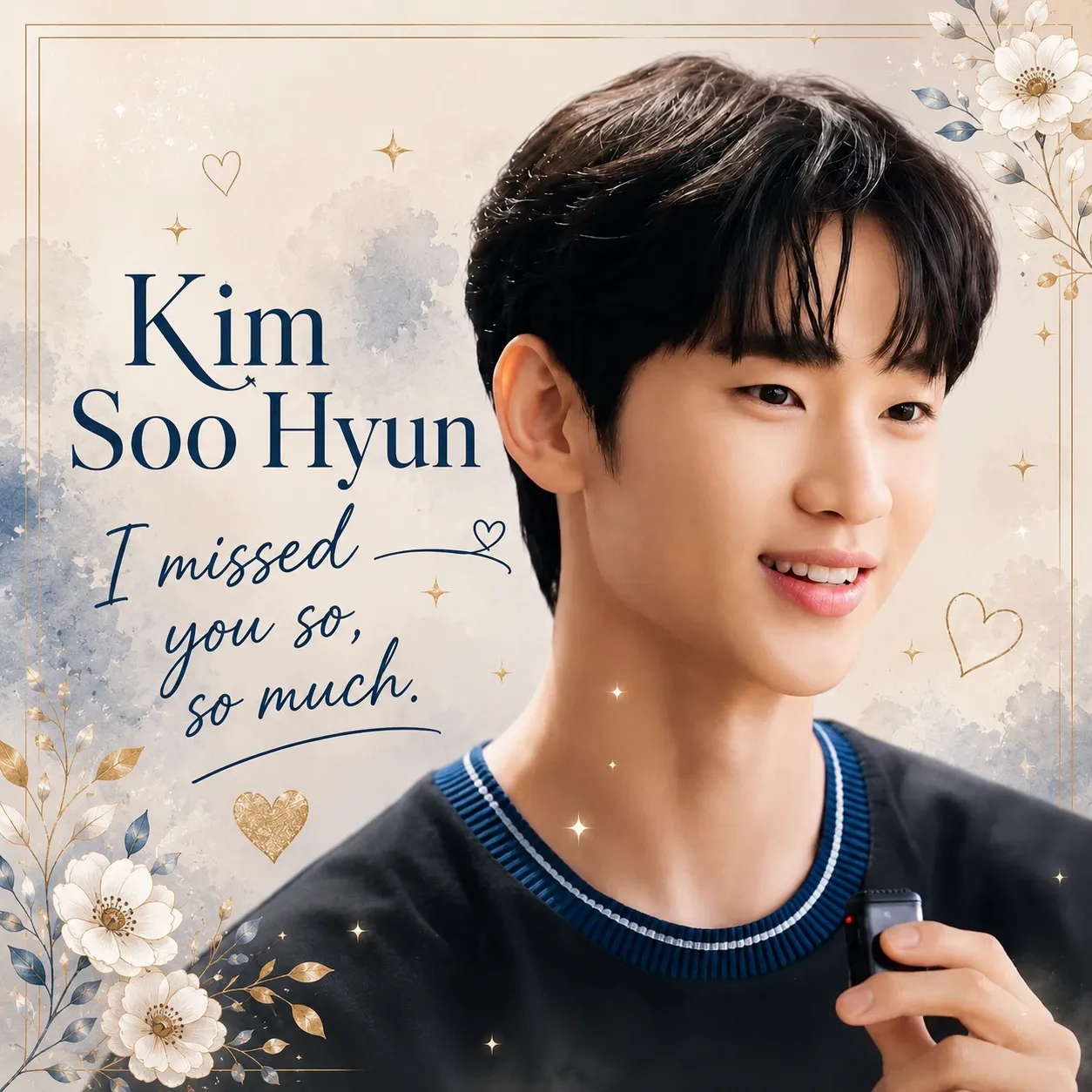 A moment captured by a fan of Kim Soohyun
