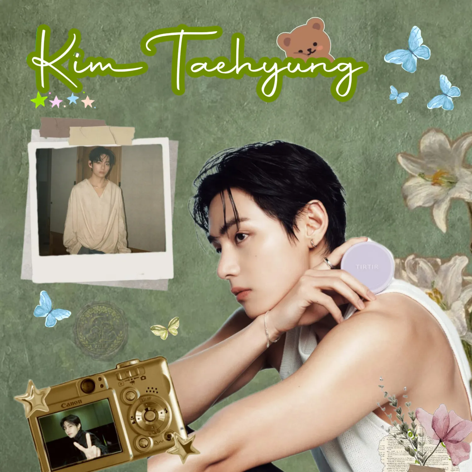 Recent activity shot of Kim Taehyung (V)