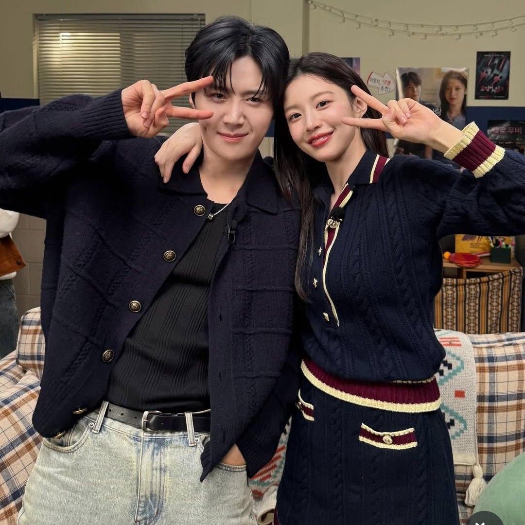 Behind-the-scenes cut of Kim Seonho