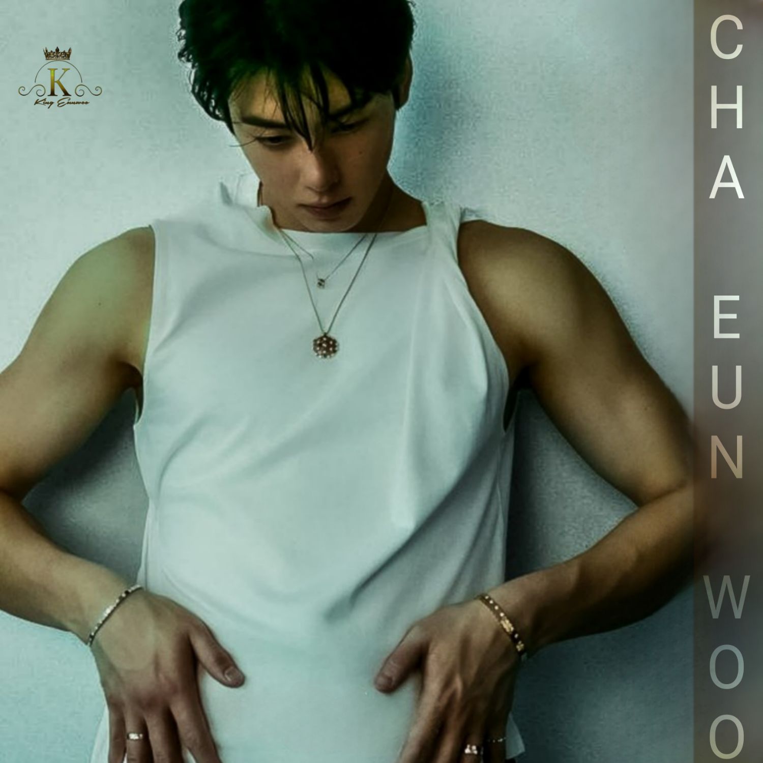 Recent activity shot of Cha Eunwoo