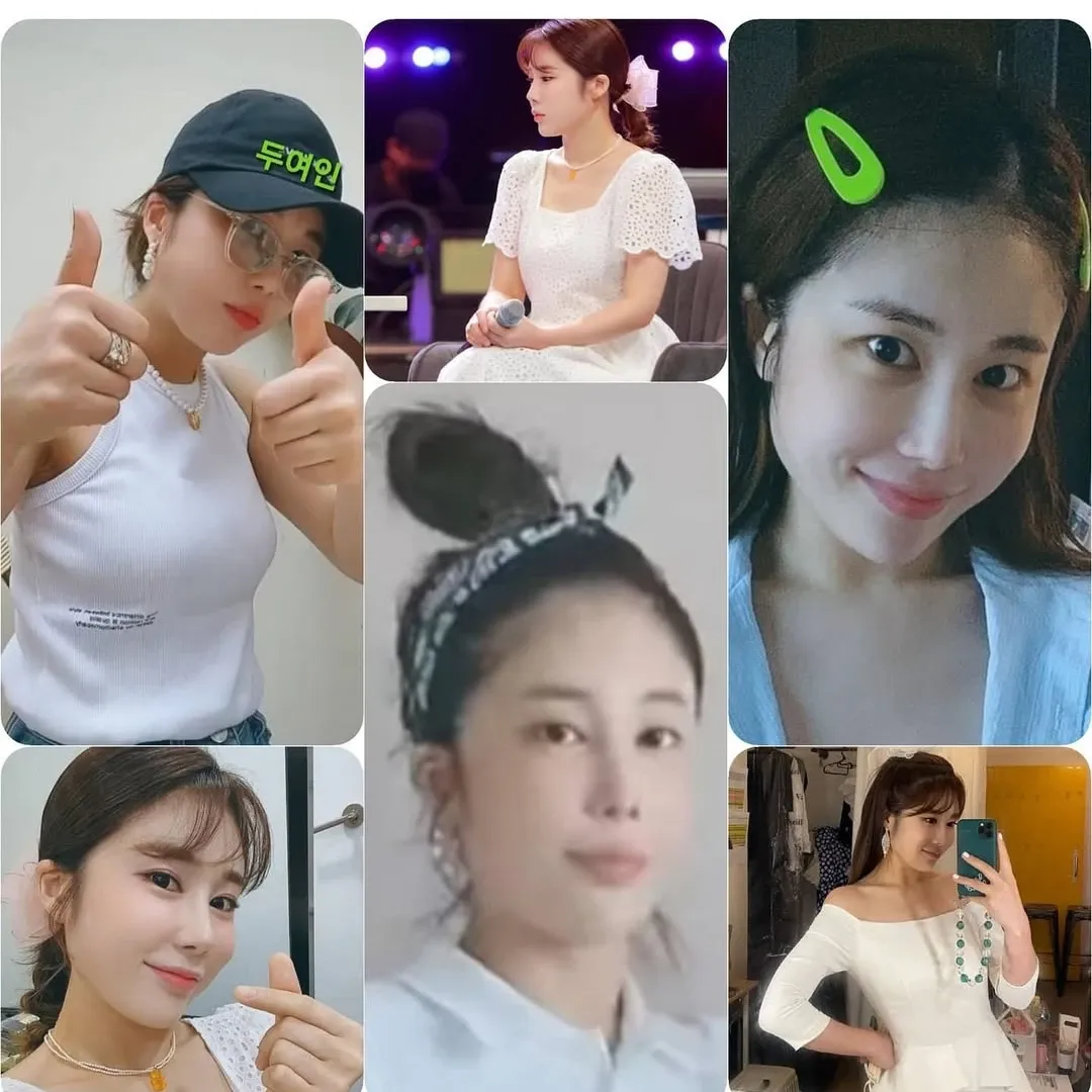 Behind-the-scenes cut of Kim Soyou