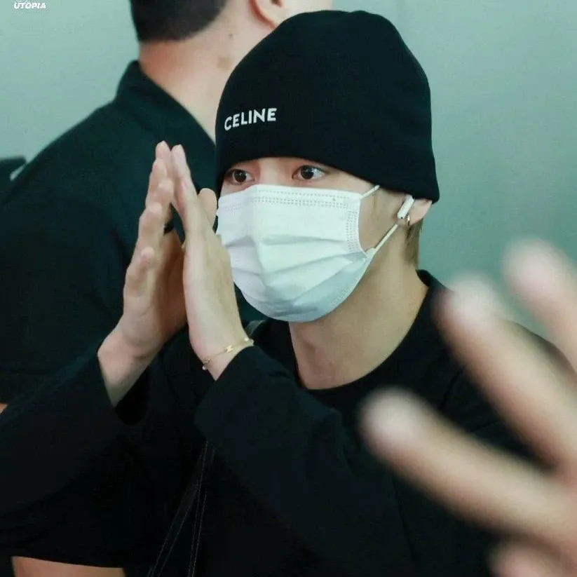 A moment captured by a fan of Kim Taehyung (V)