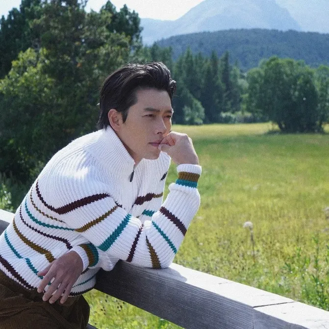 Cuplikan di balik layar dari Hyun Bin