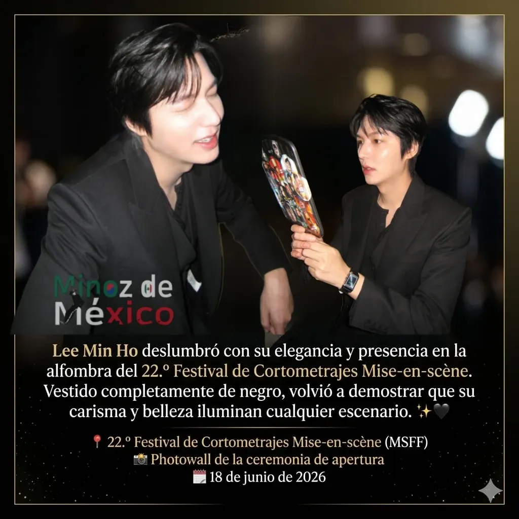 Behind-the-scenes cut of Lee Minho