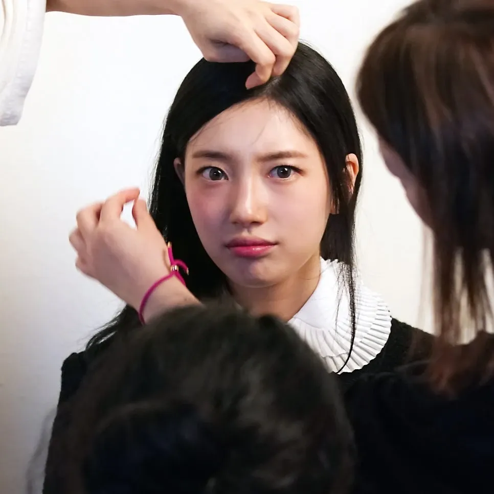 A moment captured by a fan of Bae Suzy