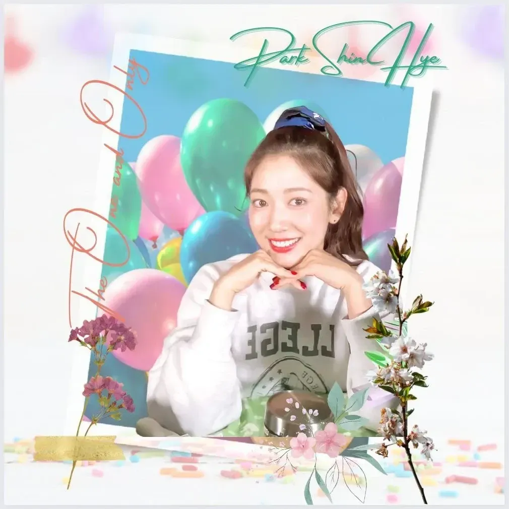 Recent activity shot of Park Shinhye
