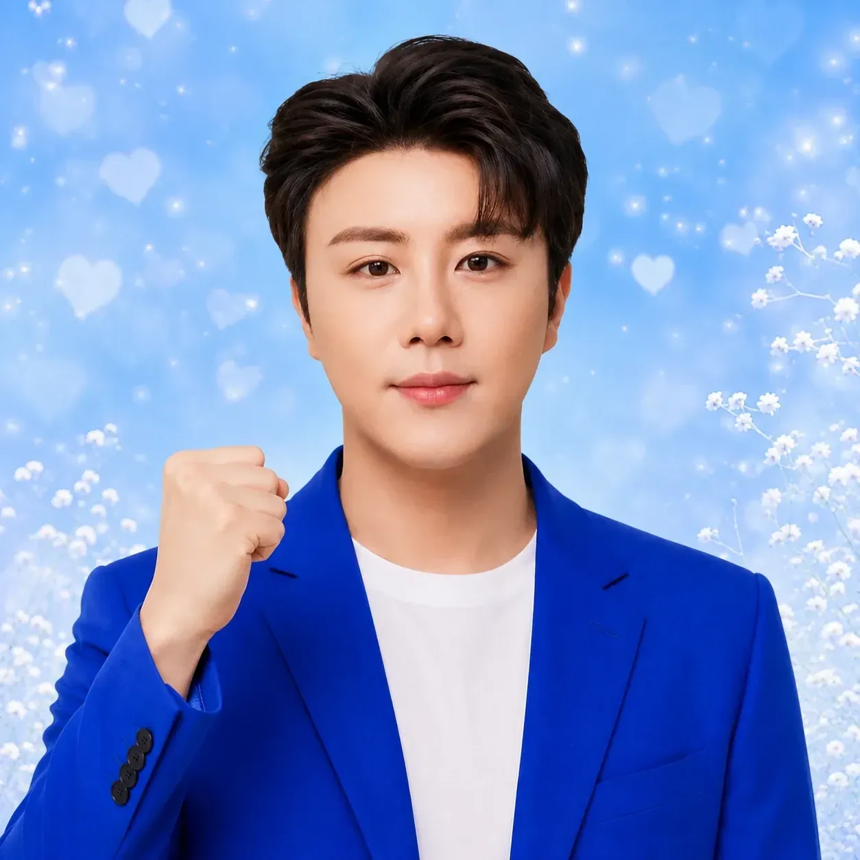 Behind-the-scenes cut of Jin Haesung