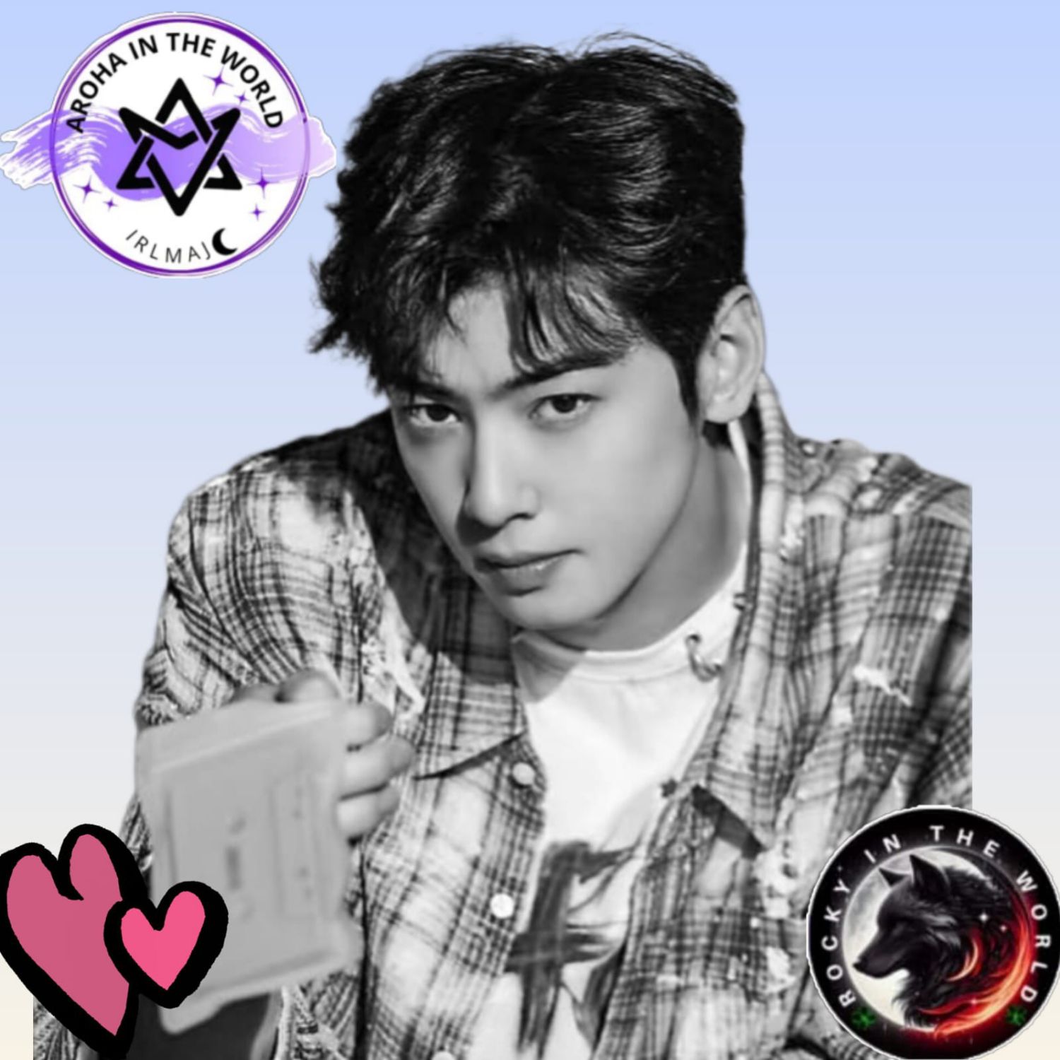 Behind-the-scenes cut of Cha Eunwoo