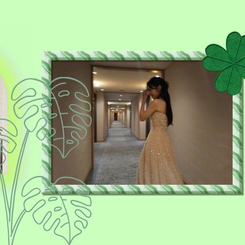 Behind-the-scenes cut of Park Boyoung