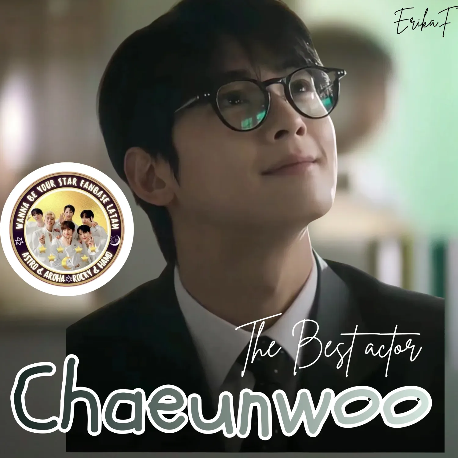 Behind-the-scenes cut of Cha Eunwoo