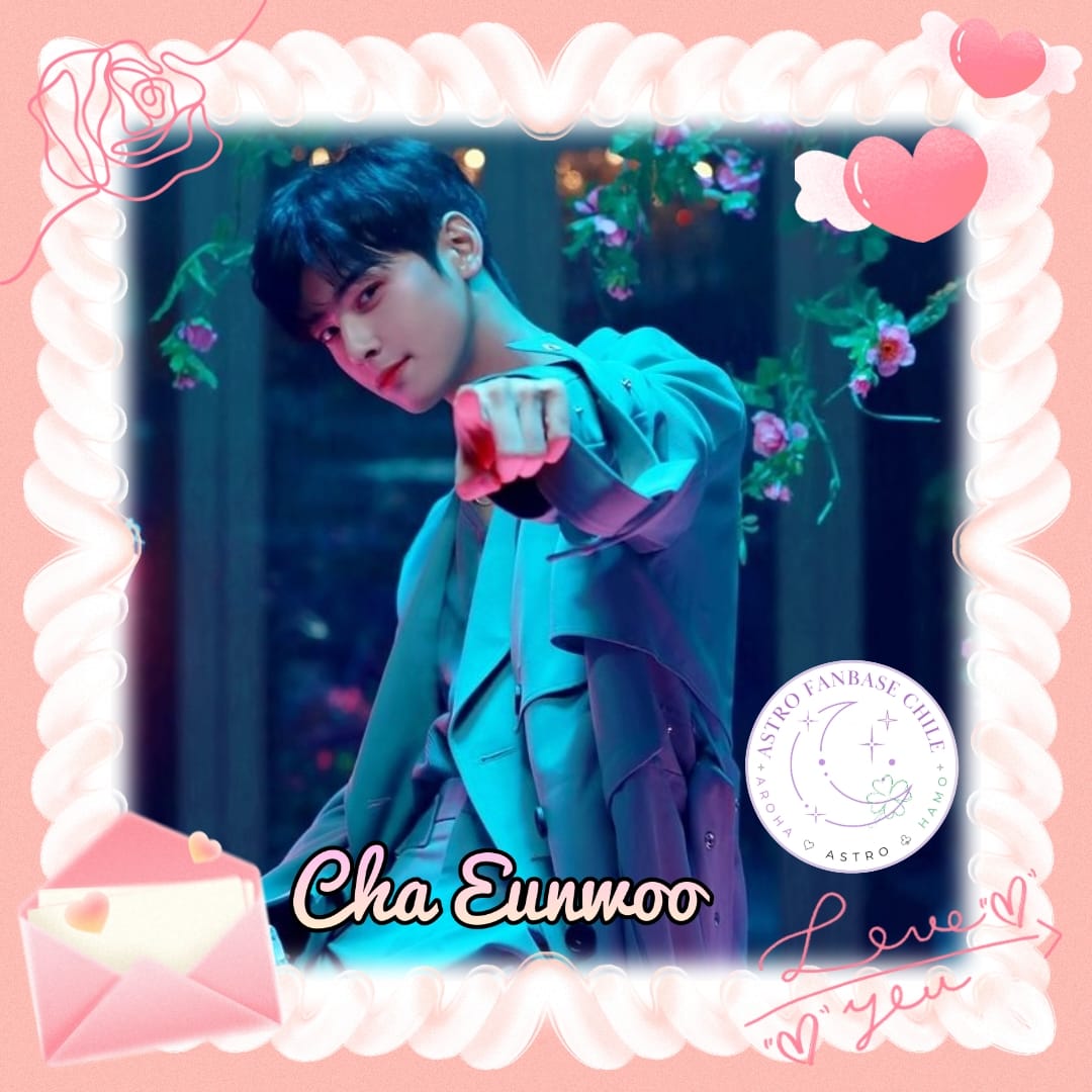 Behind-the-scenes cut of Cha Eunwoo