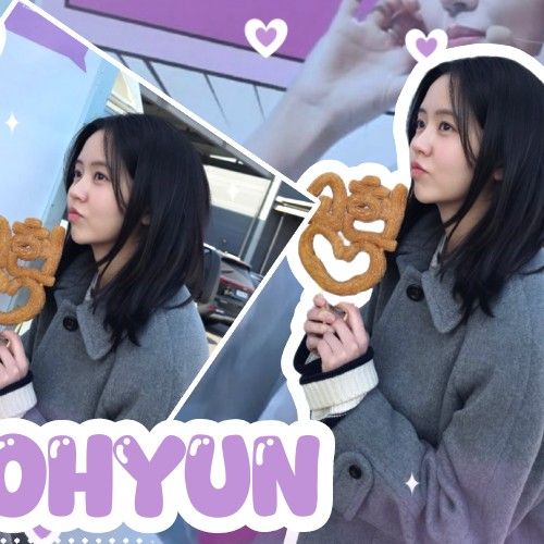 Behind-the-scenes cut of Kim Sohyun