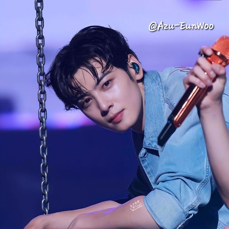 Momen yang diabadikan oleh penggemar Cha Eunwoo