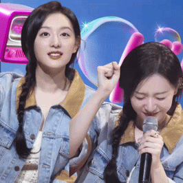 金智媛的幕後花絮