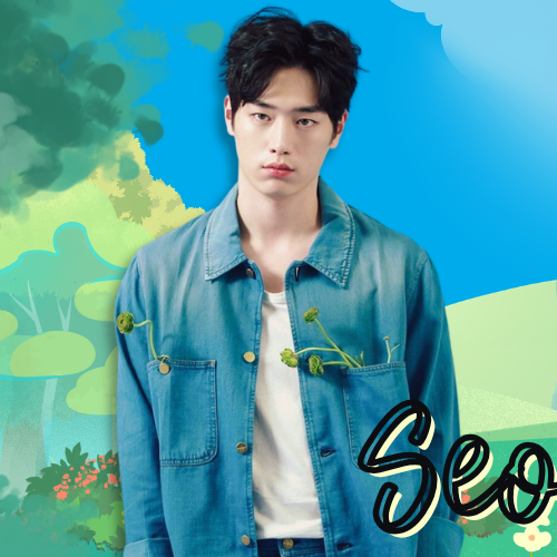 Behind-the-scenes cut of Seo Kangjoon