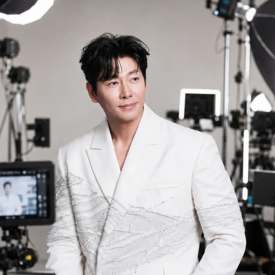 Behind-the-scenes cut of Kim Yongpil