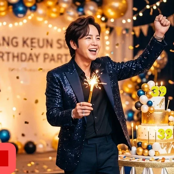 A moment captured by a fan of Jang Geunsuk