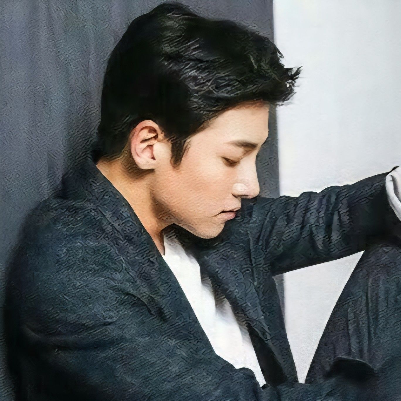 チ・チャンウクのビハインドカット