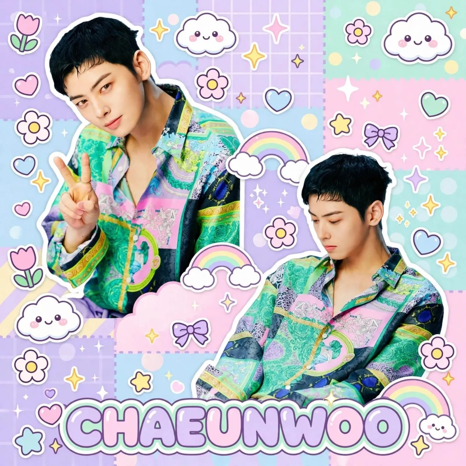 Recent activity shot of Cha Eunwoo