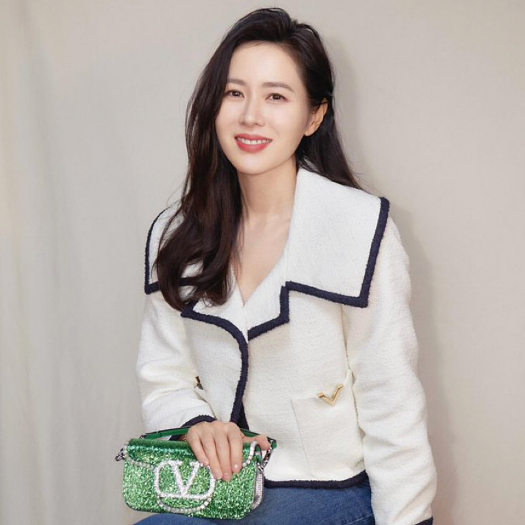 粉丝拍下的孙艺珍瞬间