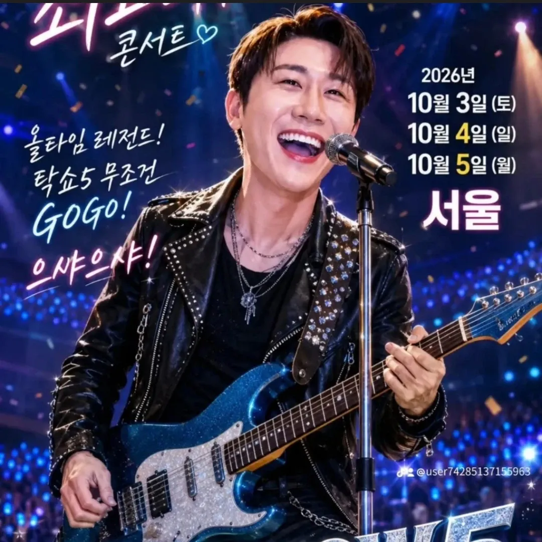 영탁 팬이 찍은 순간